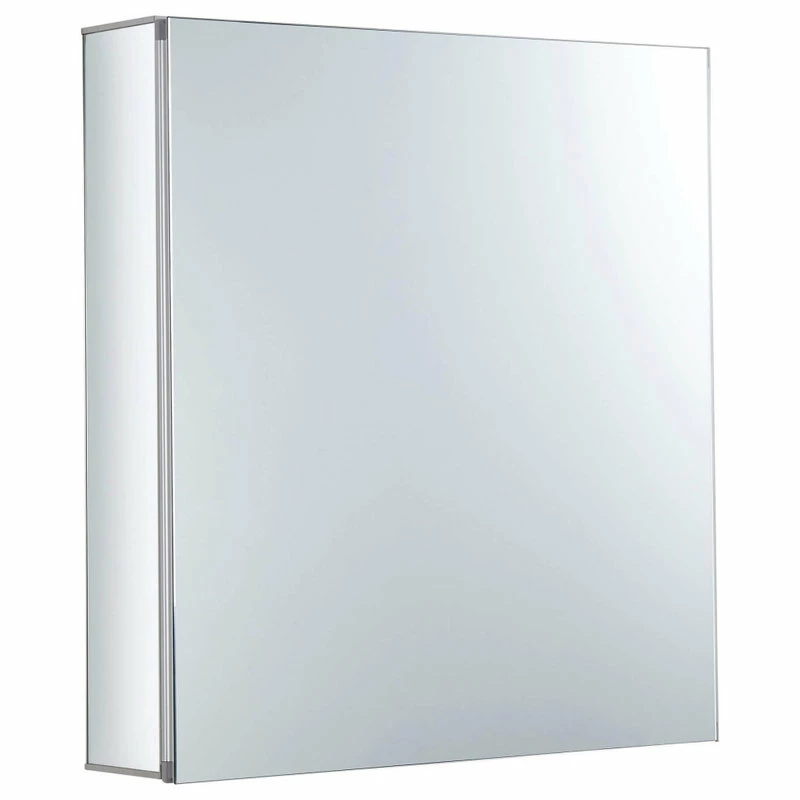 Brand new โจ Fine Fixtures Bathroom Medicine Cabinet, Aluminum, Recessed/Surface Mount, 24"x24" ๐