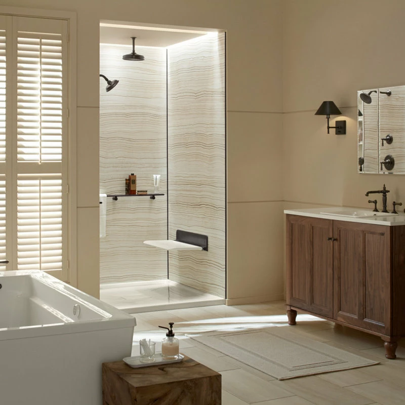 Brand new ๐งจ Kohler K-CB-CLC3026FS 30"x26" Double Door Reversible Hinge, Silver Aluminum ๐งจ - Image 3