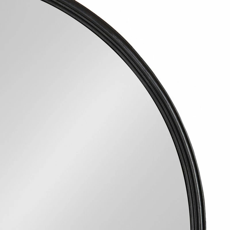 Hot Sale ๐ Uniek Caskill Round Framed Wall Mirror, Black 30 Diameter ๐ - Image 3