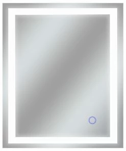 Outlet 🔔 Dyconn Faucet Edison Tri-Color LED Wall Mounted Bathroom Mirror, 30"w X 36"h ❤️