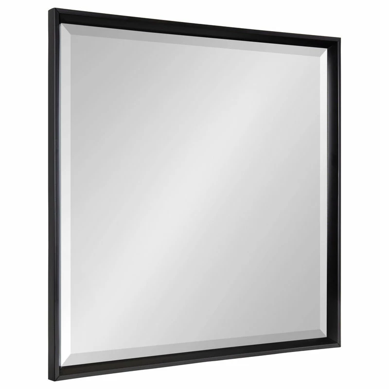 Buy ๐ฅ Uniek Calter Framed Wall Mirror, Black, 29.5x29.5 โจ