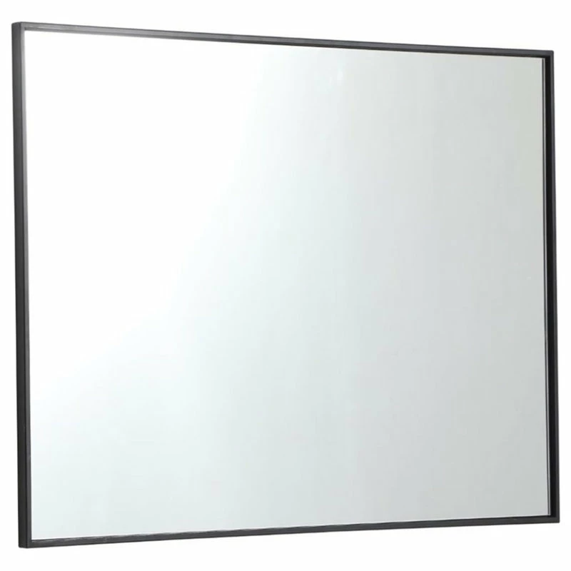 Buy ๐ Elegant Furniture & Lighting Elegant Decor Eternity 40" X 30" Contemporary Metal Frame Mirror In Black ๐ฅฐ - Image 5