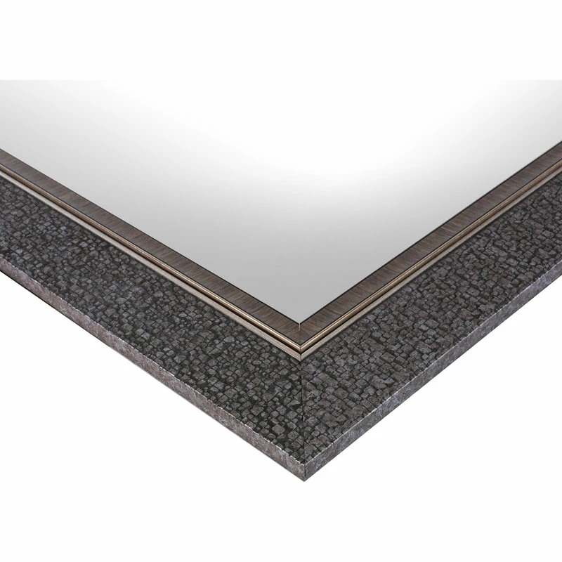 Discount ๐ Mirrorize Canada 27"x35" Large Wall Mirror Silver Mosaic Bathroom Vanity Bedroom Entryway ๐ - Image 2