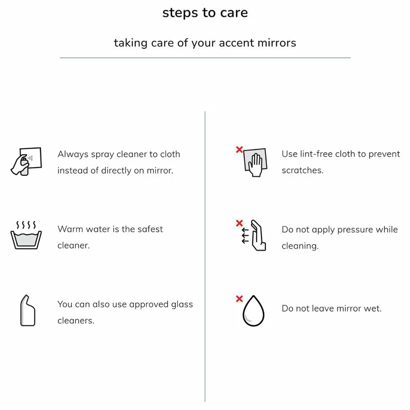 Outlet ✨ Madeleine Home Inc. Harrison Frameless Bevelled Mirror, 30" ❤️ - Image 17