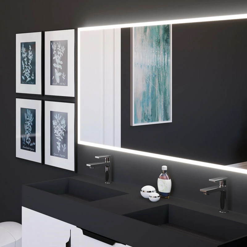 Coupon ๐ Castello USA Lisa LED Bathroom Mirror, Standard Or Smart, 60" X 30", Standard Mirror โจ - Image 6
