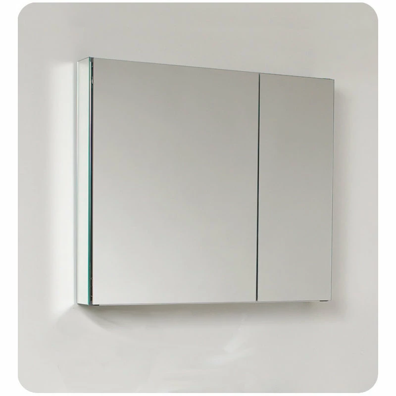 Outlet 🎁 Fresca FMC8090 30" Double Door Frameless Medicine Cabinet - Mirror ⌛ - Image 4