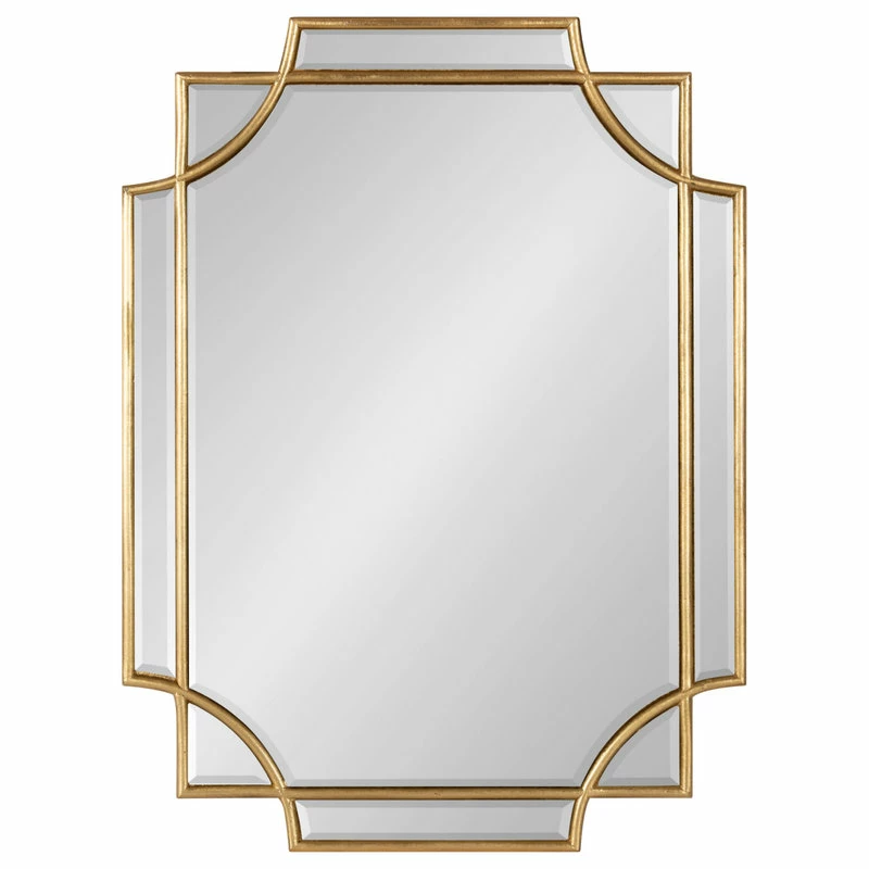Buy ๐ Uniek Minuette Decorative Framed Wall Mirror, Gold 18x24 ๐คฉ - Image 2