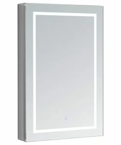 Outlet 👍 AQUADOM Royale Plus LED Medicine Cabinet Defogger Left Hinge 24"x36"x5" 👍