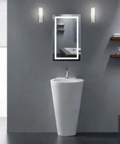 Coupon ๐ Krugg Reflections LED Lighted Bathroom Mirror With Defogger And Dimmer, 18"x30" โ๏ธ