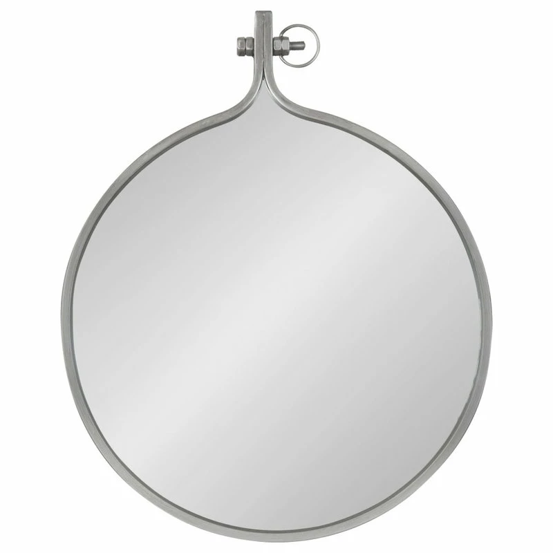 Cheapest ๐ Uniek Yitro Metal Framed Wall Mirror, Silver 23.5x28.5 ๐งจ - Image 2