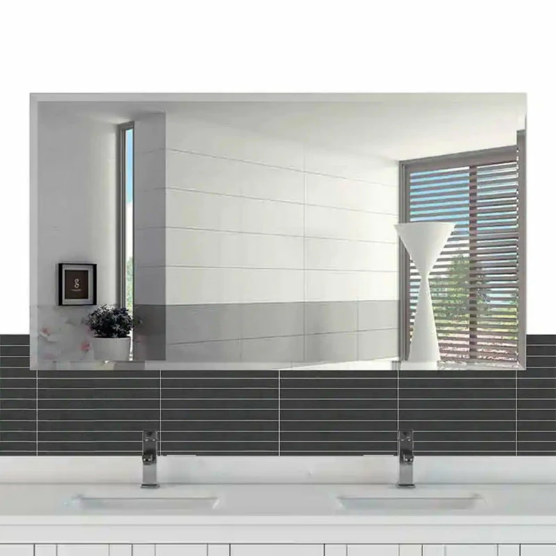 Brand new ๐ฅ Fab Glass And Mirror Rectangle Frameless Wall Mirror For Bathroom, Gym Yoga, Dance And Saloon, 18"x40 ๐ฏ - Image 8