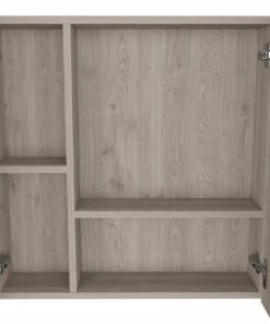 Deals โ๏ธ FM FURNITURE Kenya Medicine Cabinet, Light Gray ๐