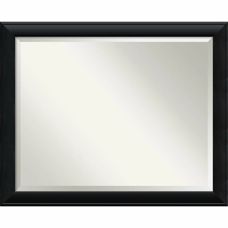 Outlet ๐งจ Amanti Art Bathroom Mirror, Fits Standard 30 To 36 Cabinet, Nero Black, 31x25 ๐ฅ