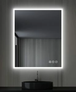 Cheapest โค๏ธ Blossom Kitchen & Bath Supply Fogless, Dimmable, Color Temperature Adjustable LED Mirror, 30x36 โญ