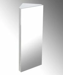 Best Sale 🧨 Renovators Supply Manufacturing Corner Wall Mount Medicine Cabinet Stainless Steel Bathroom Cabinet With Mirror 👍
