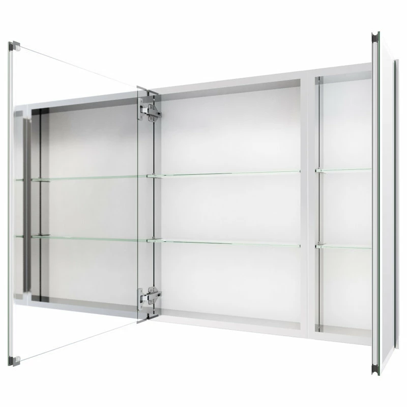 Brand new ๐ Glass Warehouse Aluminum Medicine Cabinet, 36" X 26" โ๏ธ - Image 2