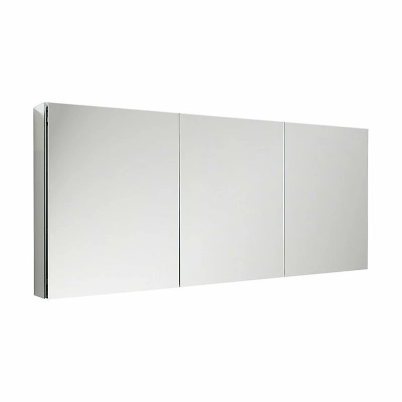 Best reviews of ๐คฉ Fresca FMC8020 60” Wide X 36” High Frameless Triple Door Medicine - Mirrored โ