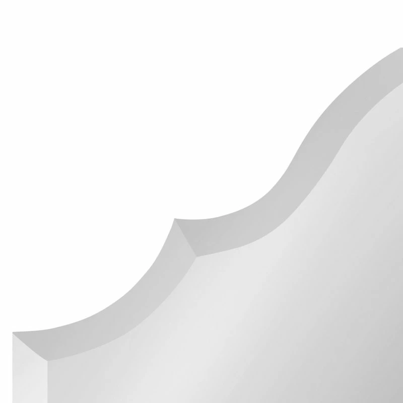 Cheap ๐ Uniek Reign Frameless Arch Wall Mirror, Silver 24x36 โ - Image 3