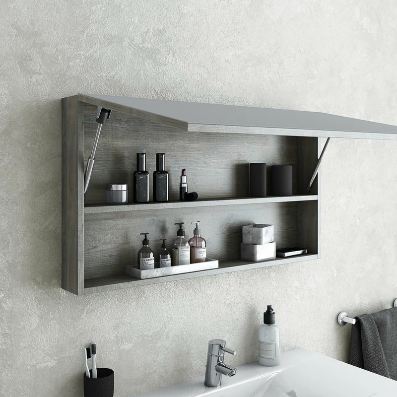 Cheapest ๐ A Touch Of Design Frameless 34" Medicine Cabinet With Full Mirror Front, Thalia Gray ๐คฉ - Image 2