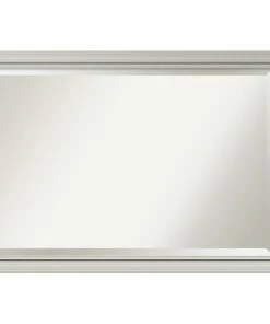 Wholesale ⭐ Amanti Art Bathroom Mirror, Fits Standard 30-48 Cabinet, Romano Narrow Silver, 40x28 ⭐