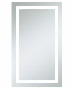 Flash Sale 👍 Elegant Furniture & Lighting LED Dimmable Electric Rectangle Mirror, 24"x40" 😉
