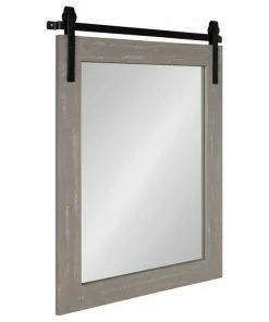 Deals 🔔 Uniek Cates Rustic Wall Mirror, Gray 22x.75x30 🎉