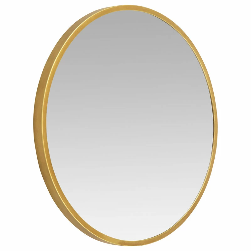 Best Sale ๐ฏ Aspire Home Accents, Inc. Bali Modern Round Wall Mirror, Gold, 24" ๐ฅฐ - Image 4