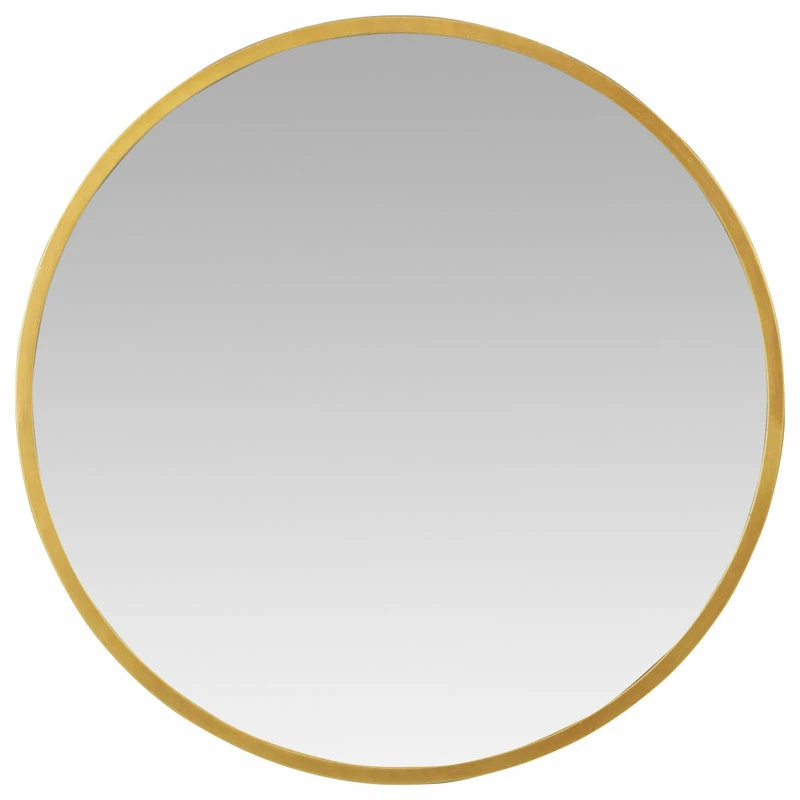 Best Sale ๐ฏ Aspire Home Accents, Inc. Bali Modern Round Wall Mirror, Gold, 24" ๐ฅฐ