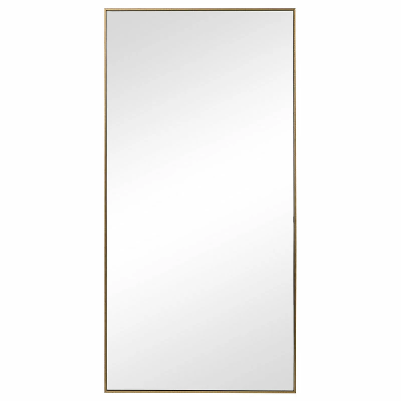 New ๐ FIND Thin Frame Mirror, Gold Finish โจ