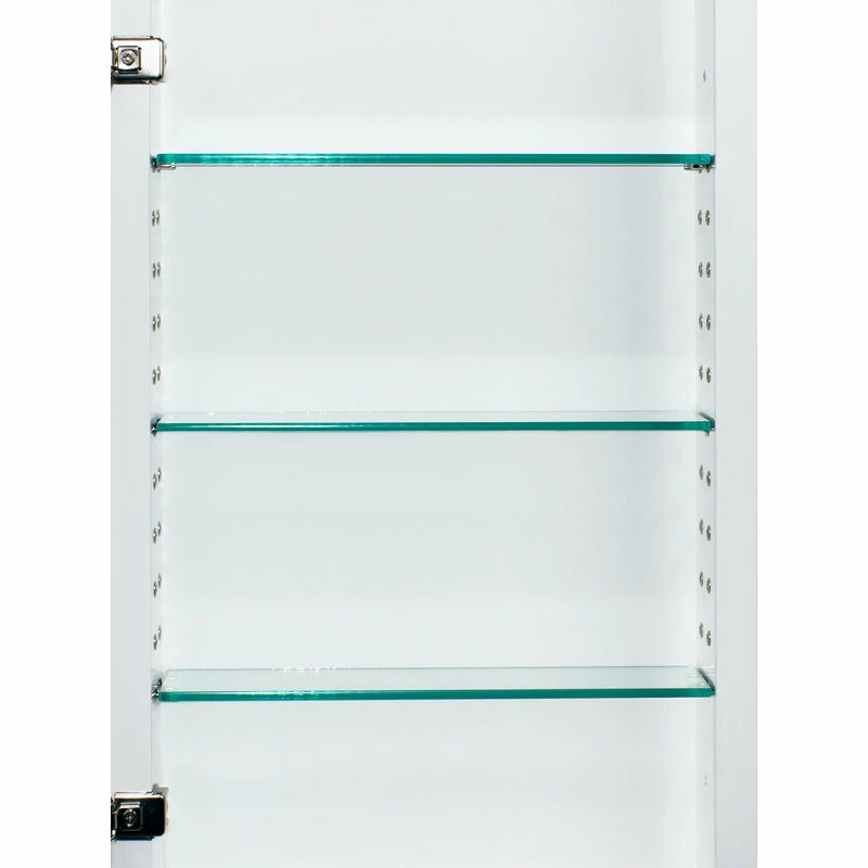 New โค๏ธ Fox Hollow Furnishings Shaker Style Recessed Medicine Cabinet, White, 14"x24" ๐ฅฐ - Image 5