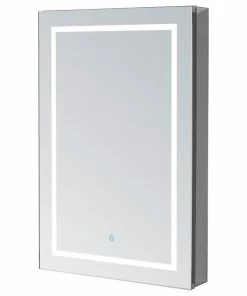 Wholesale 💯 AQUADOM Royale Basic Bathroom Led Lighted Medicine Cabinet Left Hinge 24"x30"x5" 👏