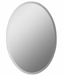 Best deal 😍 Decor Wonderland Odelia Oval Bevel Frameless Wall Mirror 😉