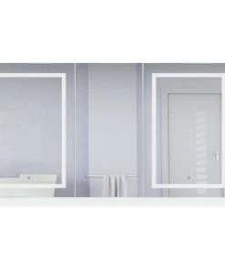Deals 👍 Krugg Reflections USA 66x36 Recessed Or Surface Mount Medicine Cabinet 9 Shelves, LED, Llr ✨
