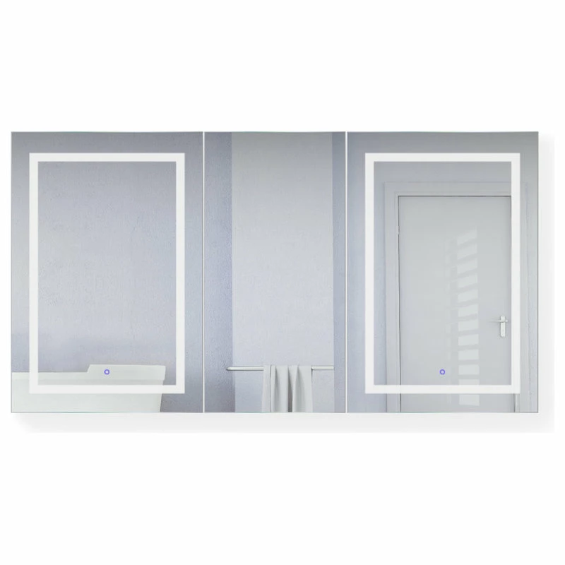 Deals 👍 Krugg Reflections USA 66x36 Recessed Or Surface Mount Medicine Cabinet 9 Shelves, LED, Llr ✨