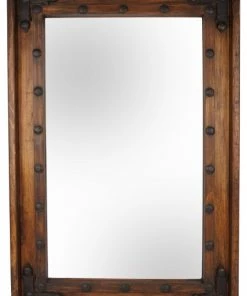 Cheapest ⭐ Mexican Imports El Paso Vanity Accent Mirror, 23"x35", Natural 🎉