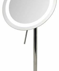 Promo 🧨 Jerdon Sharper Image 8.5" Mirror With 8X Mag, Chrome 👏