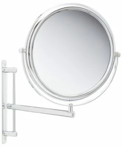 Coupon 🌟 Jerdon JP3030CF 9-Inch Two-Sided Swivel Wall Mount Mirror With 3x Magnification 🧨