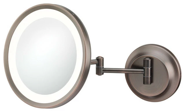 Best deal ๐ Aptations Single Sided 3500K Led Round Double Arm Wall Hardwired, Italian Bronze ๐