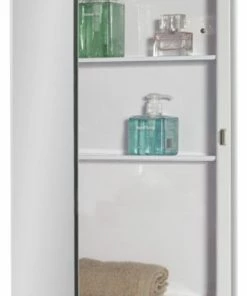 Deals 👍 Ketcham Medicine Cabinets/Fred Silver & Company Recessed Deep Drawn Beveled Edge Mirror Medicine Cabinet 16"x26" 🔥