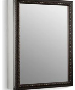 Best Pirce 🌟 Kohler 1-Door Medicine Cabinet W/ Oil-Rubbed Bronze Framed Mirror Door 👍