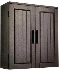 Budget 🥰 Bowery Hill 2 Door Medicine Cabinet In Dark Espresso ✔️