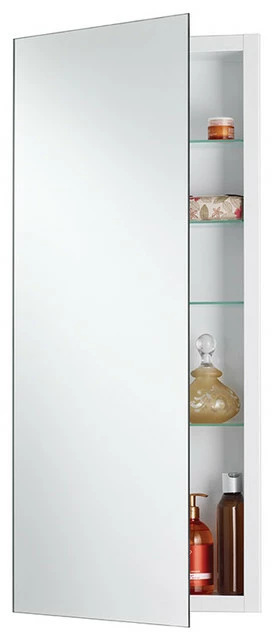 Flash Sale ๐ Rangaire Cove 16" X 36" Recess Mount Glass Shelves Medicine Cabinet ๐