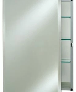 Promo 🌟 Afina Corporation Double Arch Frameless Bevel Medicine Cabinet 24"x38" Outside Dimension, 16"x22 😉