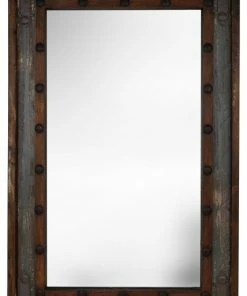 Coupon 😉 Mexican Imports El Paso Vanity Accent Mirror, 23"x35", Gray 😀